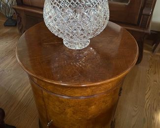 Round Barrel Side Table
Large Cut Crystal Waterford Bowl