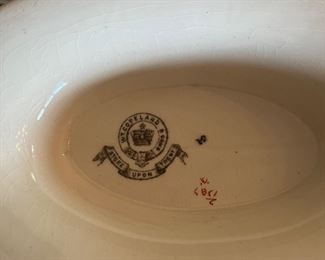 Marking on Tureen