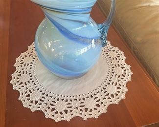 End of the day swirl pitcher