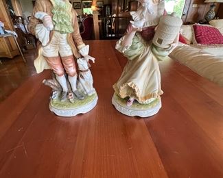 Pair Porcelain Figurines