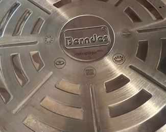 Bottom of cookware pan