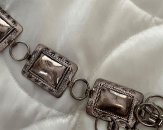 Close up Navajo belt