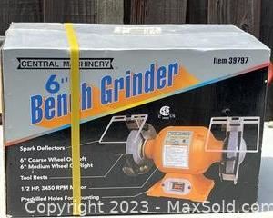 w6 bench grinder new5241 t