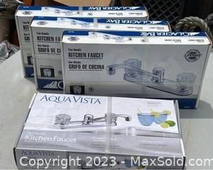 wfour kitchen faucet kits new5511 t