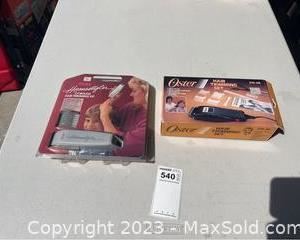 wlot of 2 hair trimmers new5401 t