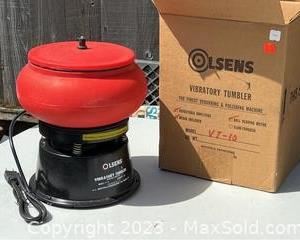 wolsens vibratory rock tumbler new5171 t