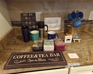 coffee themed decor