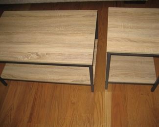 coffee table and end table