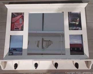 Fetco Mirror and Photo Wall Coat Hang Hanger