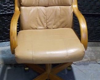 Mid Century Rolling Accent Office Chair