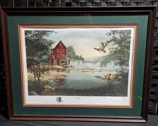 Sydney Lynam Clough Signed and Numbered Evening Refuge Print