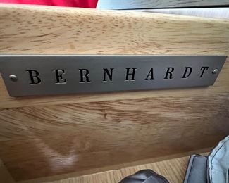 34. Bernhardt Contemporary Sideboard w/ Metallic Accent (78" x 20" x 36") 