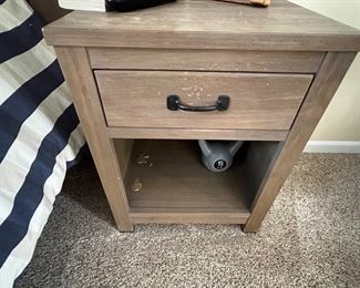 38. Restoration Hardware Baby & Child 1 Drawer Nightstand (20" x 17" x 26") 