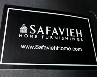 63. Pair of Safavieh Leather Club Chairs (32" x 33" x 33")