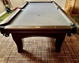 73. Olhausen Billiard w/ Ping Pong Table Top and All Accessories