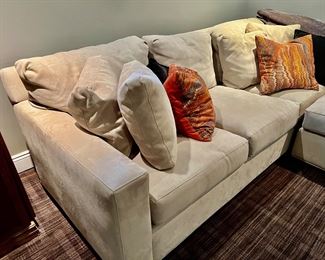 70. Crate & Barrel 3pc Sectional (143" x 102" x 41" x 32"h)