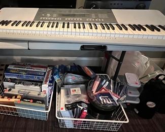 98. Casio Keyboard WK-225 (46" x 16")