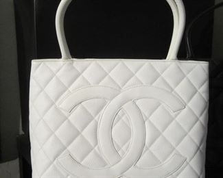 Chanel Medallion Caviar Leather Tote