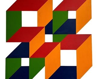 Signed Pop ART Oil on Cut out 