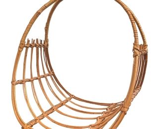 WICKER RATTAN Magazine rack 