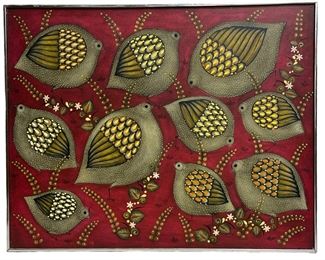 Sergio Bustamante Oil Painting