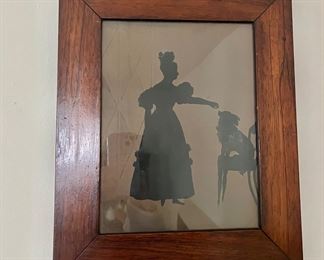 Silouette framed 