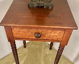 Vintage table and drawer 