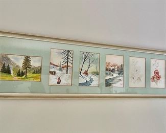 E. Koster signed panel scenes 2 of 2 