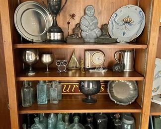 Vintage bottles, trophies and more 