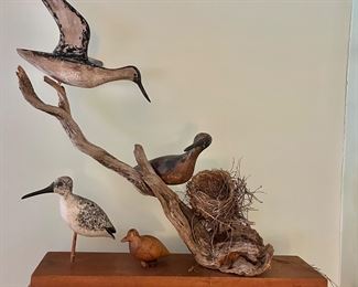 Bird sculpture 