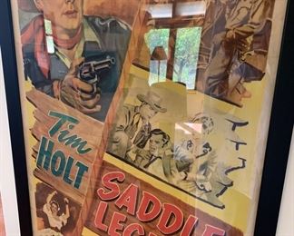 'Saddle Legion' one sheet, 1951