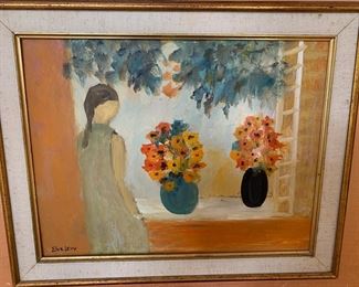 Elva Levy (1910-1994) O/B 15 1/2" x 19 1/2"