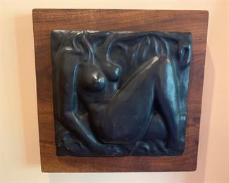 Tom Coffin bronze plaque