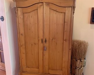 Pine armoire