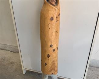 Ruben Ortiz Montoya 1987 'Taos Indian' 35"