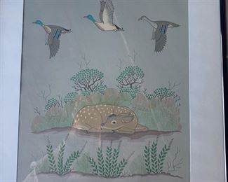 Harrison Begay serigraph