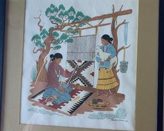 Harrison Begay serigraph