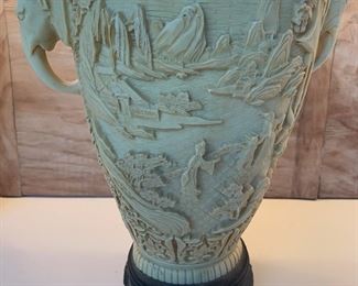 Vintage Italian 'Asian style' vase