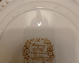 Ridgway ANTIQUE ROSE Staffordshire England