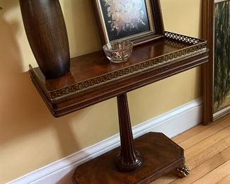 Galleried Console Table