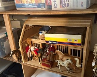 Breyer Horse and barn Collection