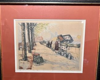 Signed and numbered Manuel Robbe Art 