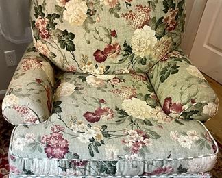 Romantic Floral Side Chair