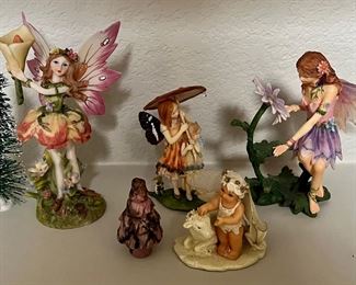 Resin Fairy Figurine Lot - Faerie Glen - Country Artists And More