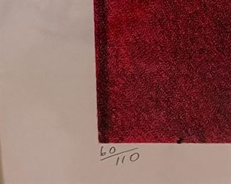 signed, lithographs by  Nicola Simbari