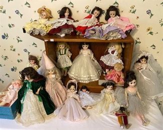 some of the dolls collection
