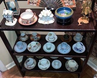 Cup and saucer collection