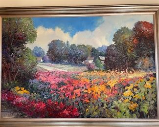 Kent Wallis Oil Painting