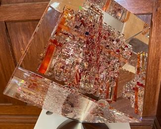 Jun Kuhn large Glass Sculpture