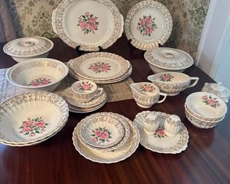 Sebring china Bouquet service for 12